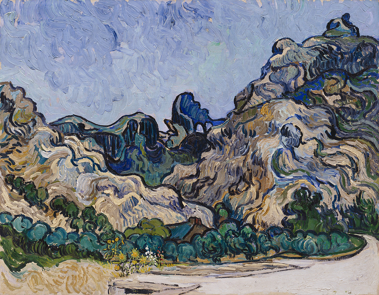 famous landscape paintings by van gogh