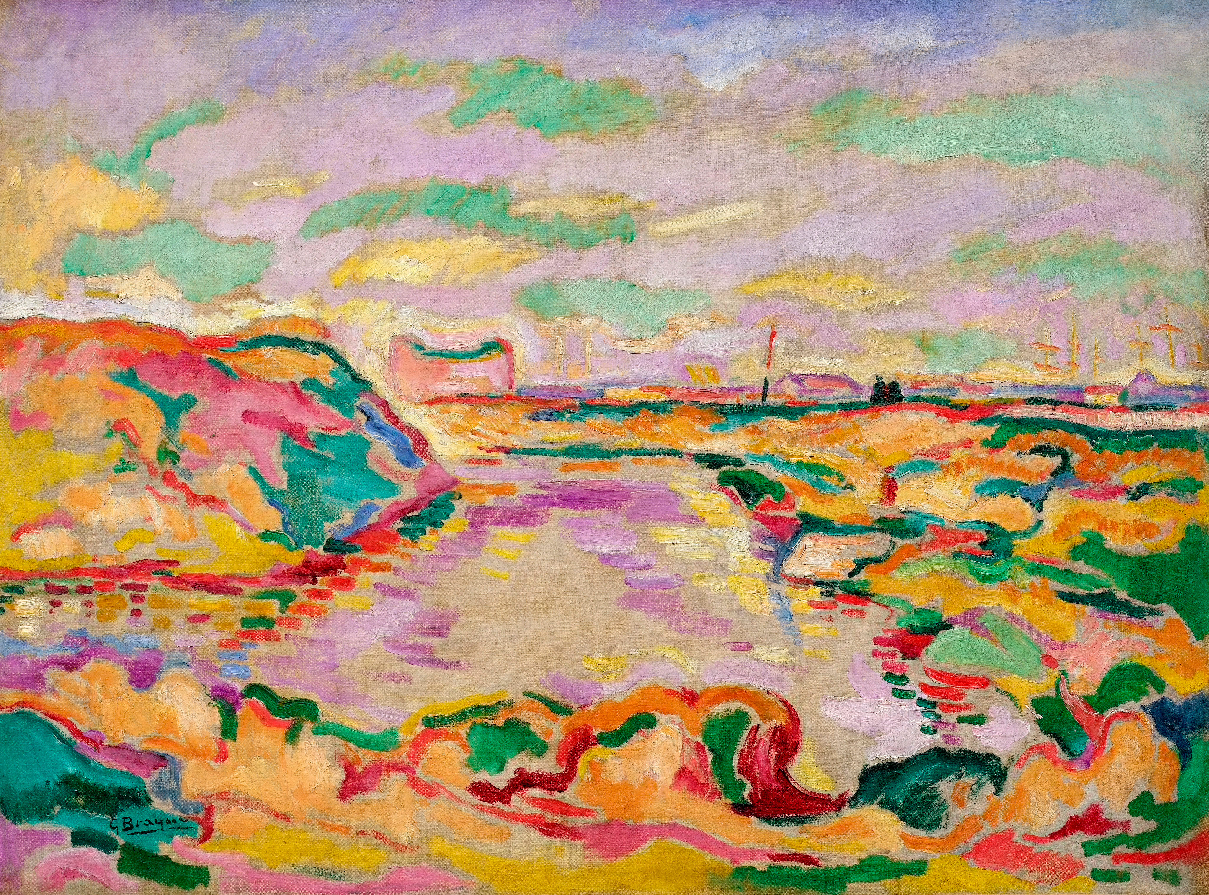 Landscape Near Antwerp 1906 The Guggenheim Museums and Foundation