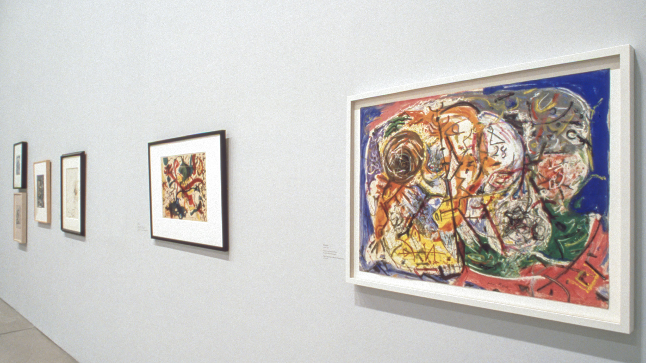 No Limits, Just Edges: Jackson Pollock Paintings on Paper | The