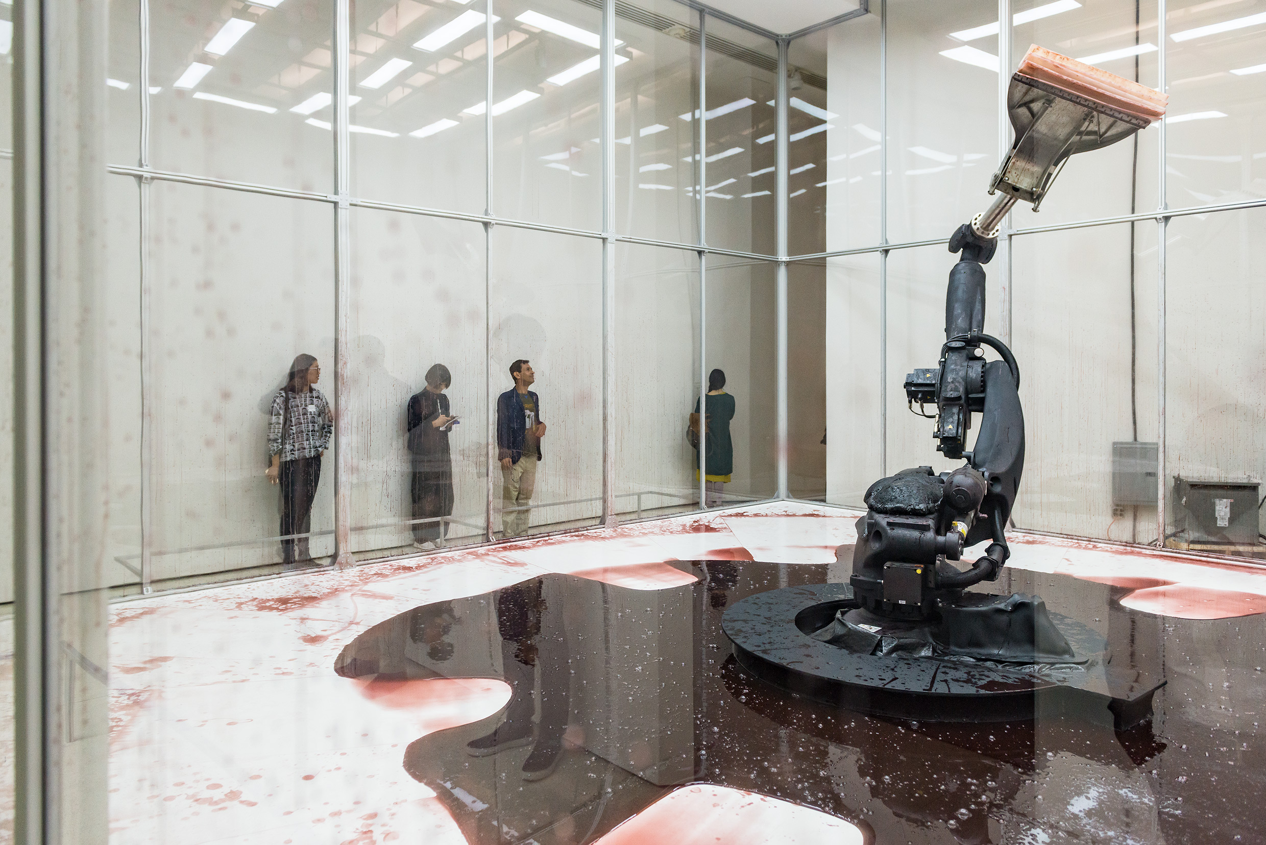 Paul the robot – Installation arts et sciences